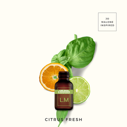 Lime, Basil &amp; Mandarin Pure Essential Oil